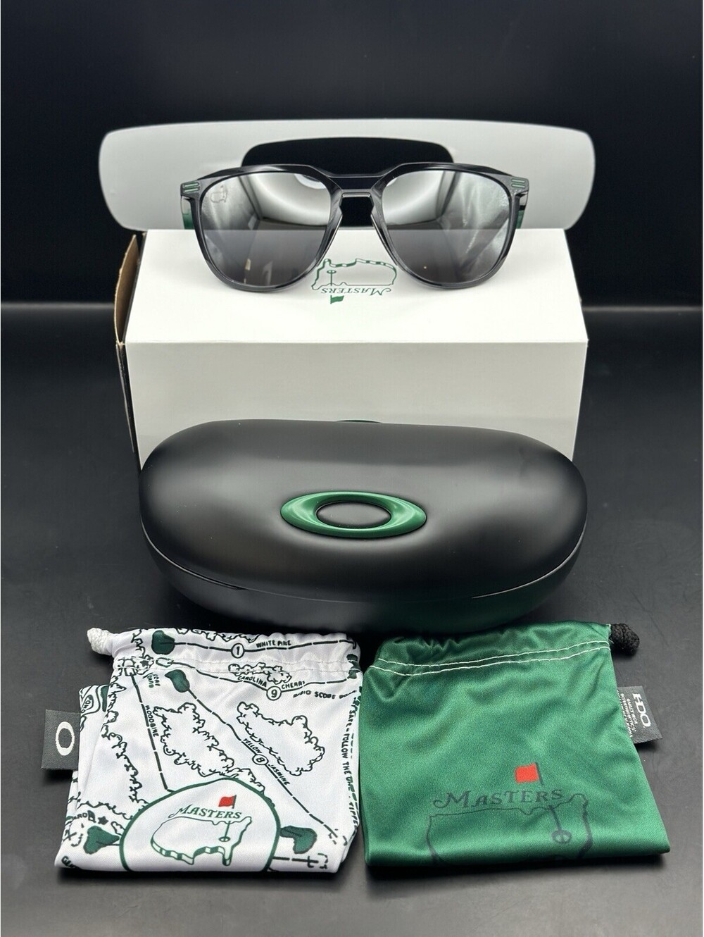 Oakley Thurso Masters Black Ink-Green/Prizm Black Iridium Polarized OO9286-1454